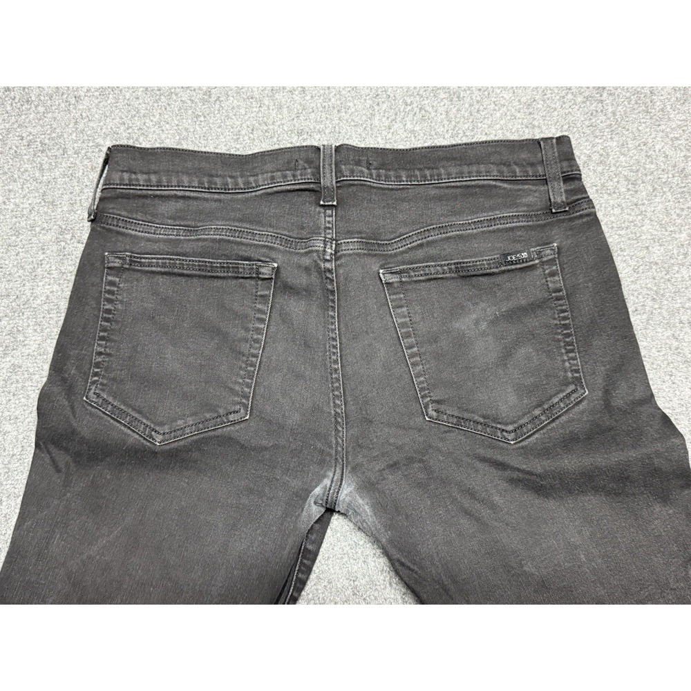 Joes Jeans Mens 34 Black Slim Straight Deckerson Denim Pants Stretch Dark Wash